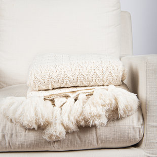 Tassel Throw Wayfair